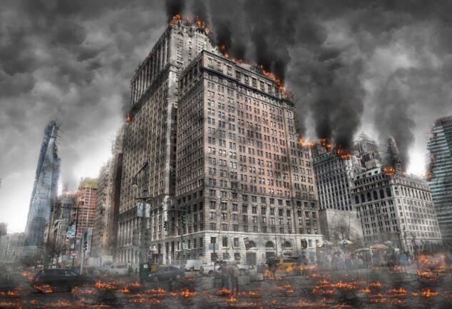 world war, armageddon, destruction
