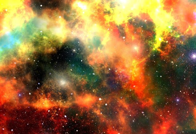 universe, heaven, stars