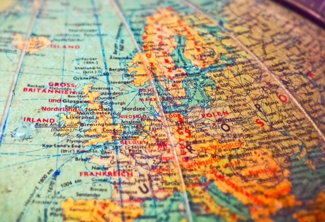 globe, map, countries